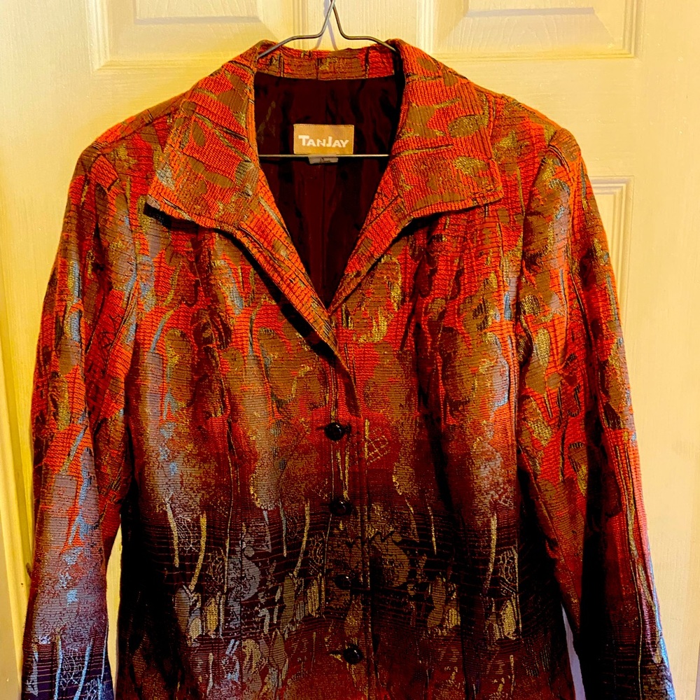 Beautiful Tan Jay size 12 jacket